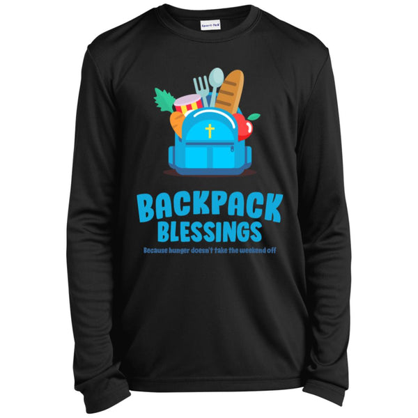 Backpack Blessings Unisex Youth Long Sleeve