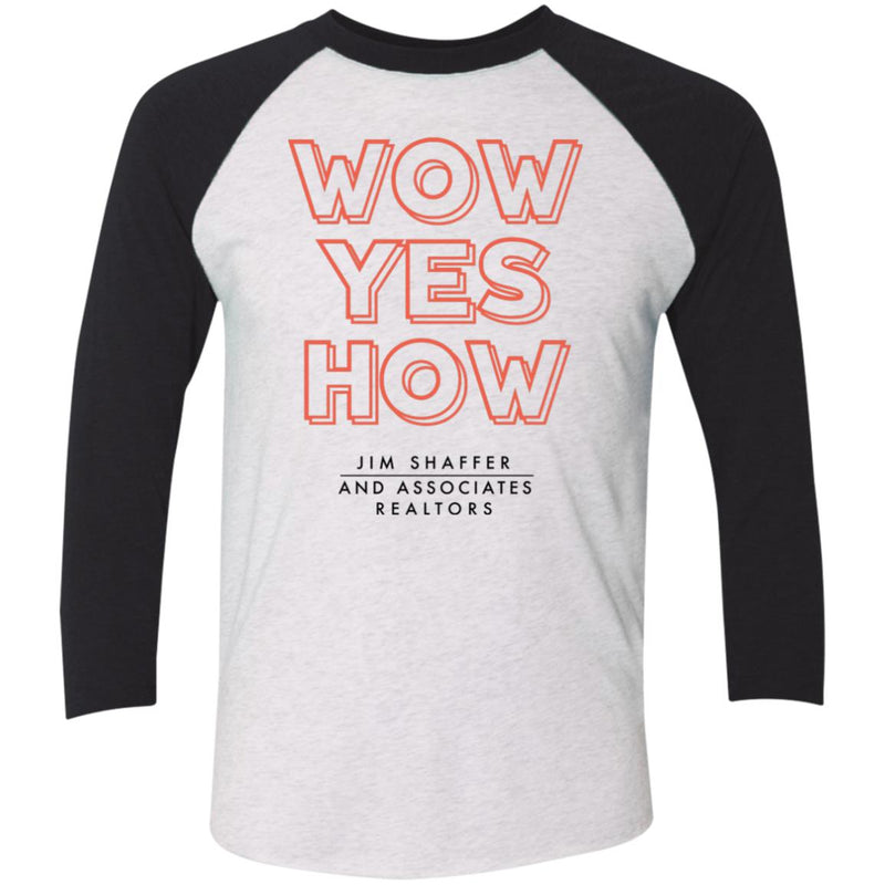 JSA Wow Yes How 3/4 Sleeve T-Shirt