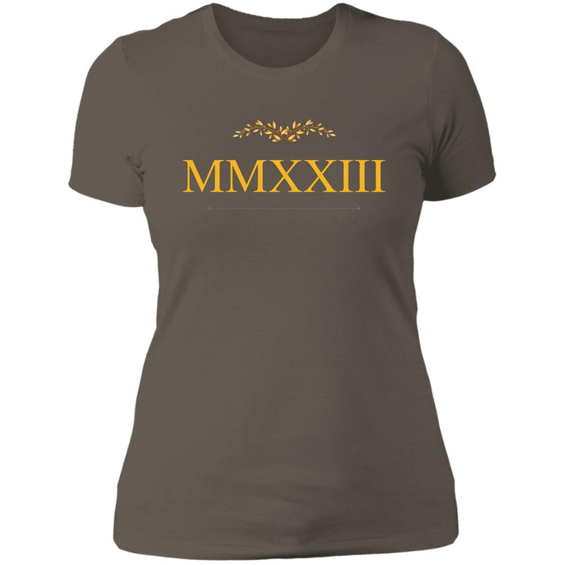 2023 Roman Numerals Ladies T-Shirt