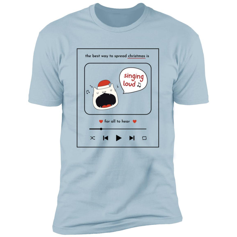 Singing Christmas Cat T-Shirt