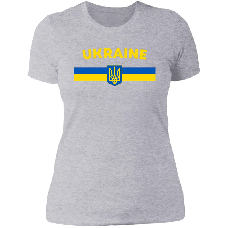 Supporting Ukraine Ladies T Shirt