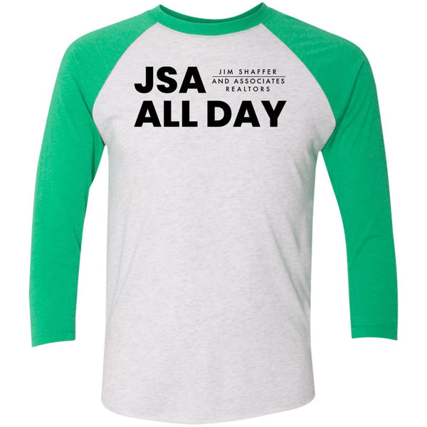 JSA All Day 3/4 Sleeve T-Shirt
