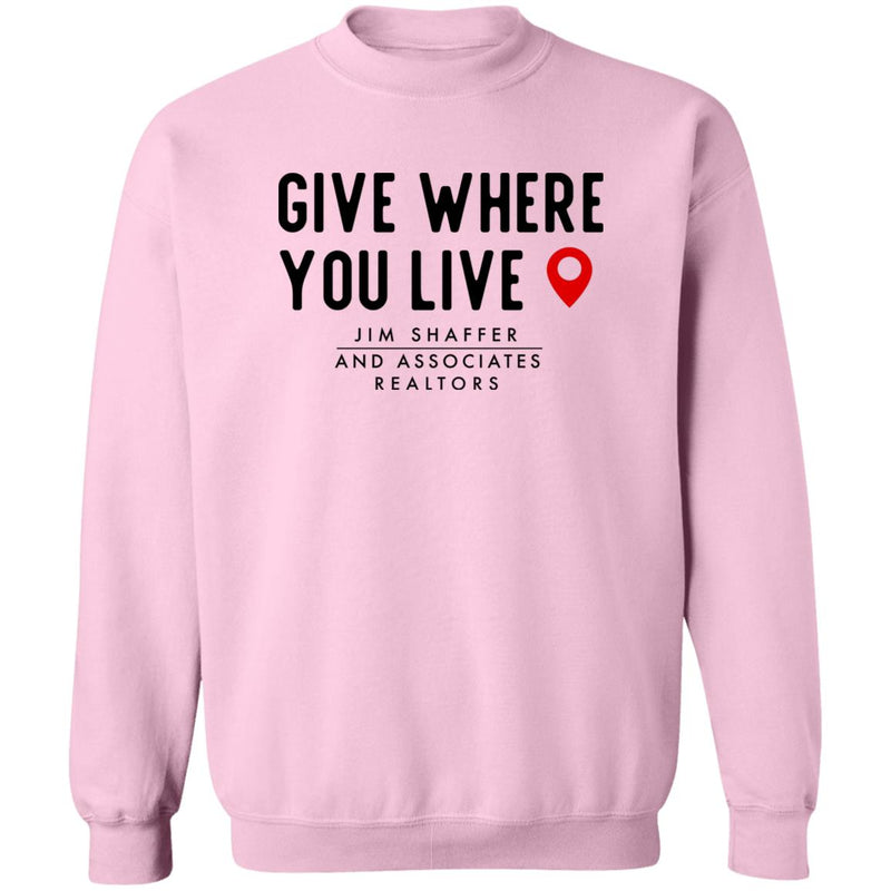 JSA Give Where You Live Pullover Sweatshirt