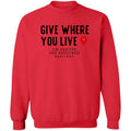 JSA Give Where You Live Pullover Sweatshirt