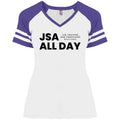 JSA All Day Ladies' V-Neck T-Shirt
