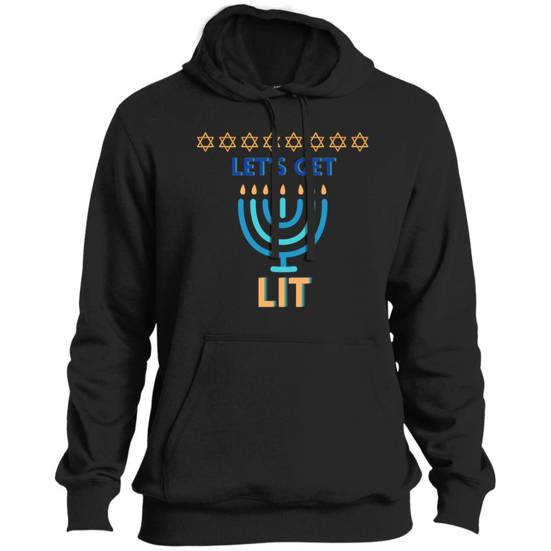 Get Lit Hanukkah Men's Hoodie