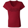 JSA Ladies' Jersey V-Neck T-Shirt
