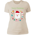 Santa & Friends Christmas Ladies T-Shirt