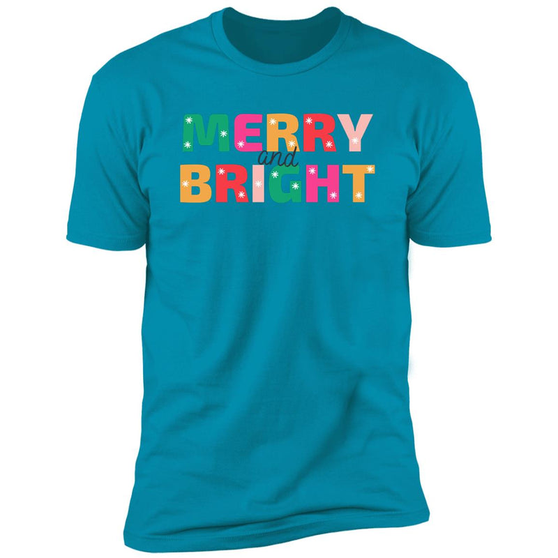 Merry and Bright Christmas T Shirt