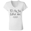 JSA 90's Hip Hop Ladies' Jersey V-Neck T-Shirt