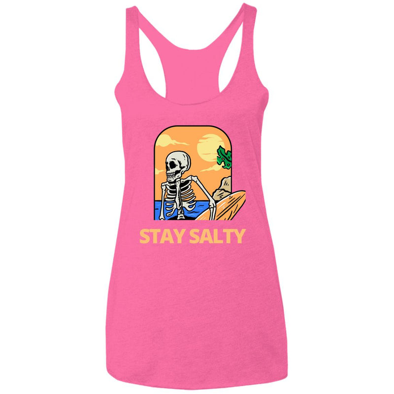 Stay Salty Summer Ladies Tank Top