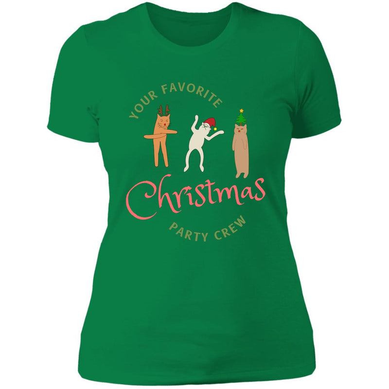 Xmas Party Crew Ladies T-Shirt