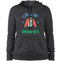 Chillin with the Snowmies Ladies Hoodie