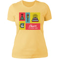 Cheers to a New Year Ladies T-Shirt