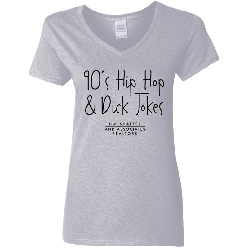 JSA 90's Hip Hop V-Neck T-Shirt