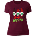 Holiday Elves Ladies T-Shirt