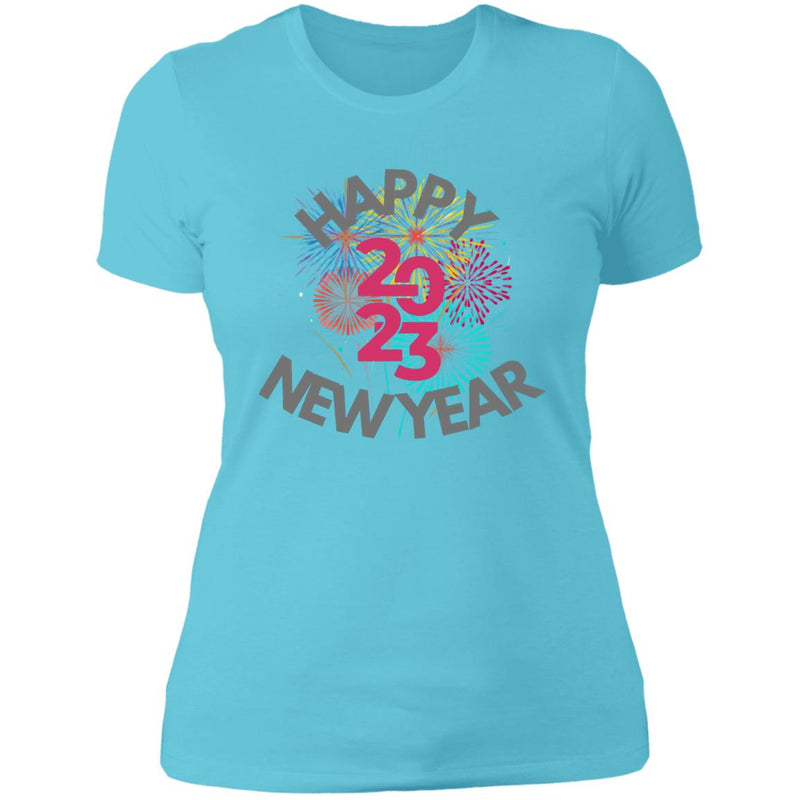 Happy 2023 Ladies T-Shirt