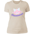 Cute Cat Planet Ladies T-Shirt