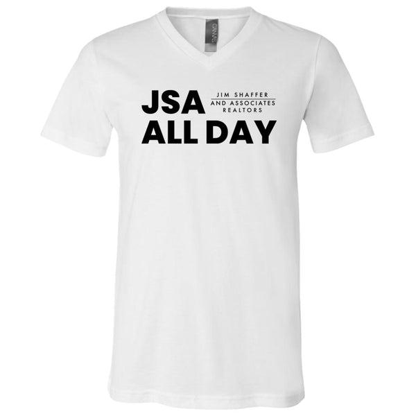 JSA All Day Unisex V-Neck T-Shirt