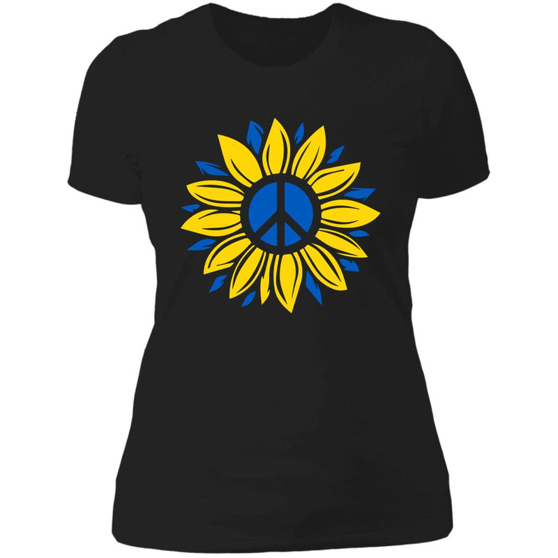 Support Ukraine Ladies T Shirt