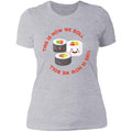 Cute Sushi Roll Ladies T-Shirt