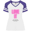 JSA Love It Ladies' V-Neck T-Shirt
