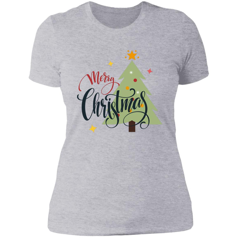 Merry Christmas Ladies T-Shirt
