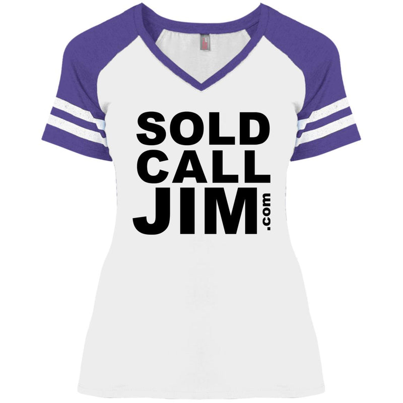 JSA Call Jim Ladies' V-Neck T-Shirt