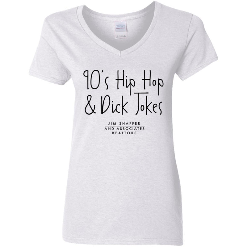 JSA 90's Hip Hop V-Neck T-Shirt