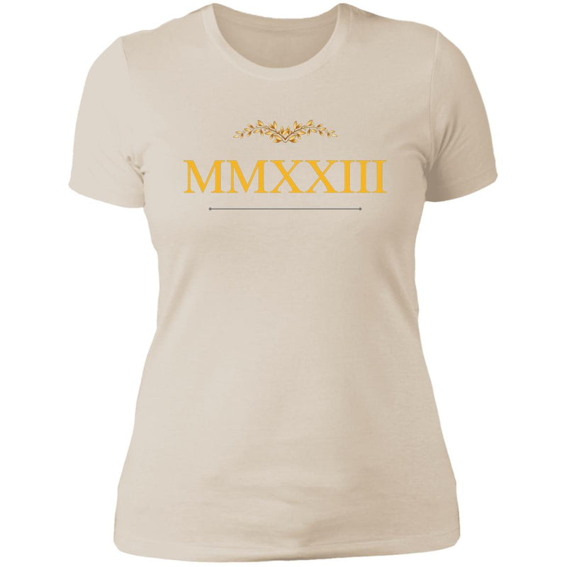 2023 Roman Numerals Ladies T-Shirt