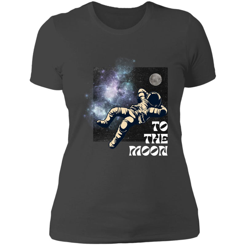 To The Moon Ladies T-Shirt