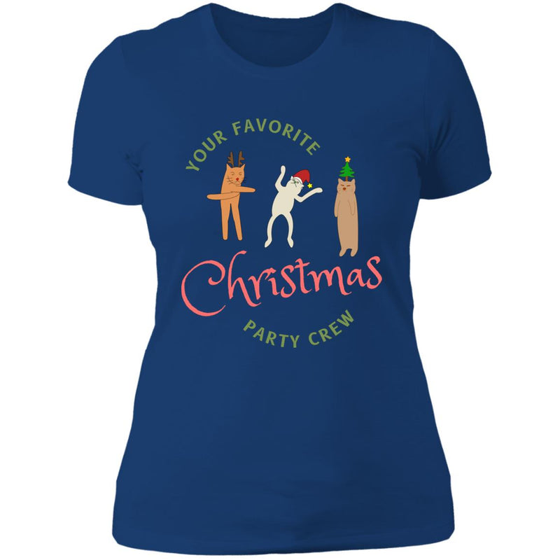 Xmas Party Crew Ladies T-Shirt