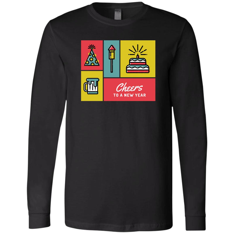 Cheers to a New Year Long Sleeve Tee