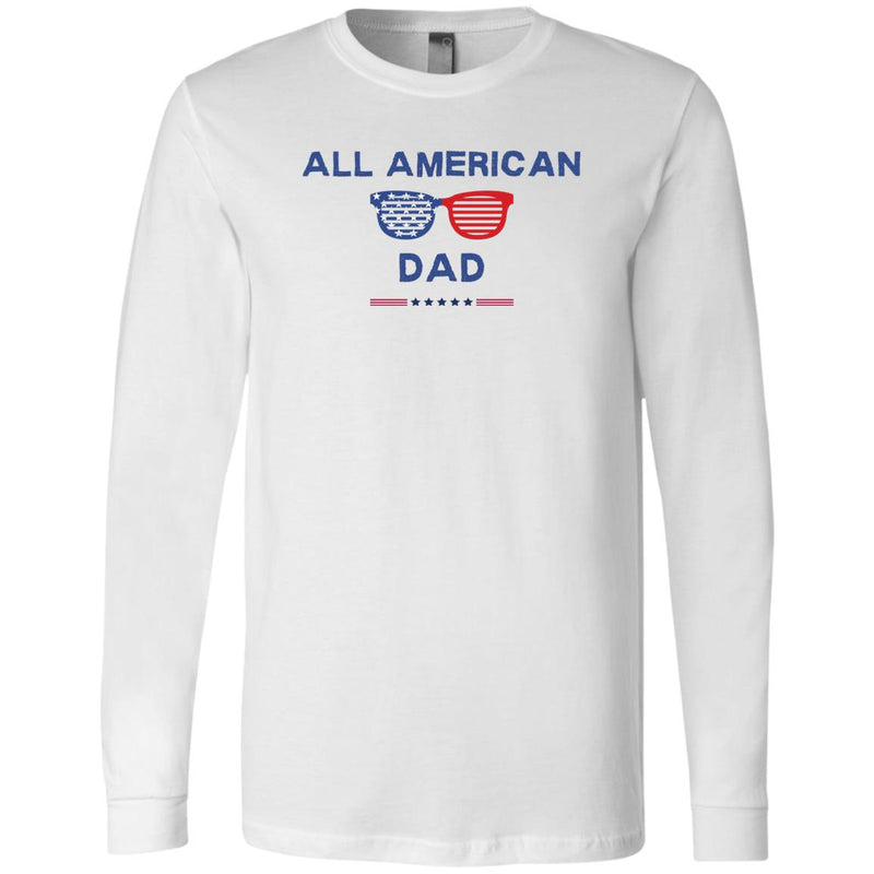 All American Dad  Long Sleeve Tee