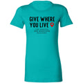 JSA Give Where You Live Ladies' Favorite T-Shirt