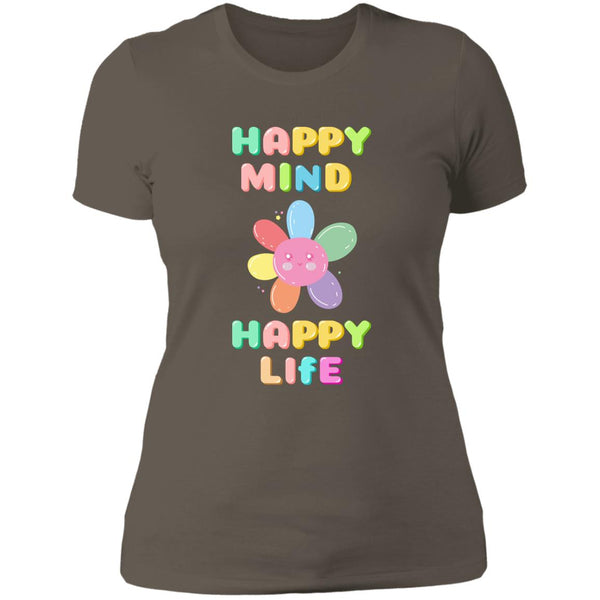Happy Mind Ladies T-Shirt