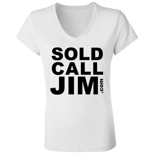 JSA Call Jim Ladies' Jersey V-Neck T-Shirt