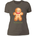 Gingerbread Man Ladies T-Shirt