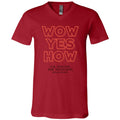 JSA Wow Yes How Unisex V-Neck T-Shirt