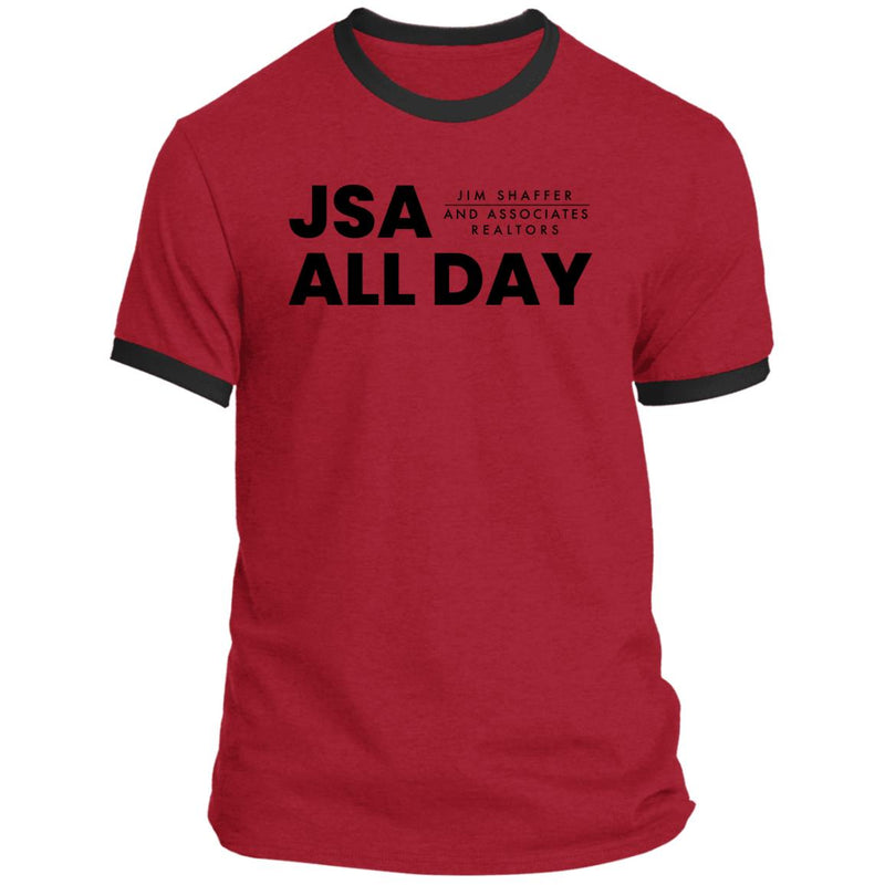 JSA All Day Ringer Tee