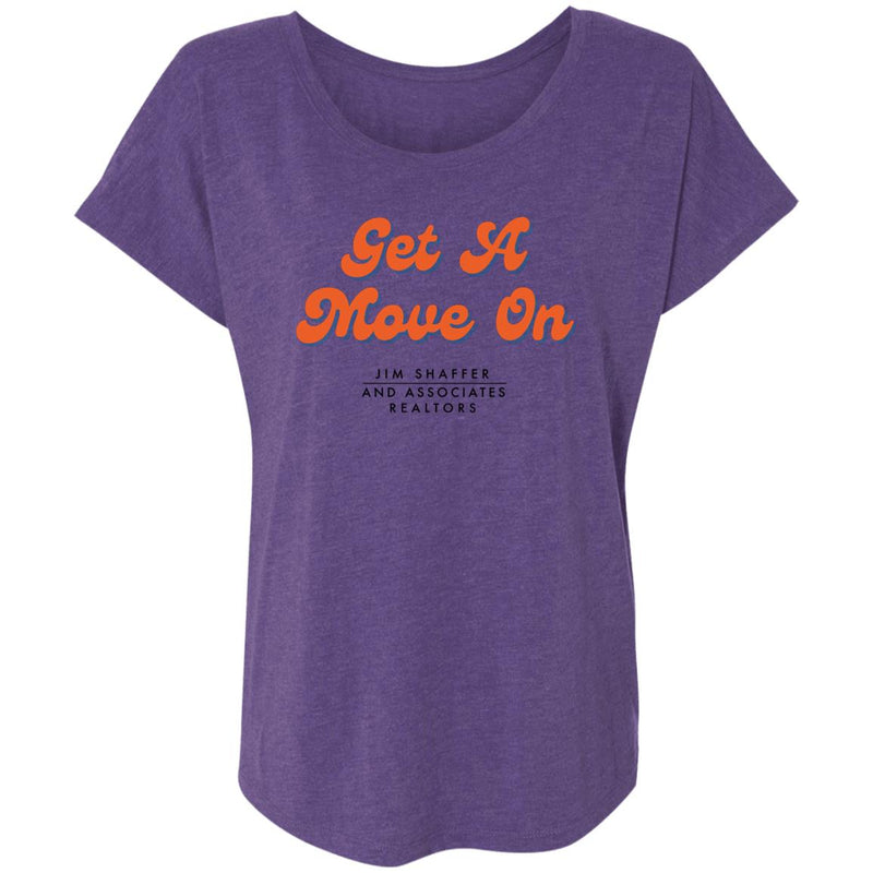 JSA Get A Move On Ladies' Triblend Sleeve