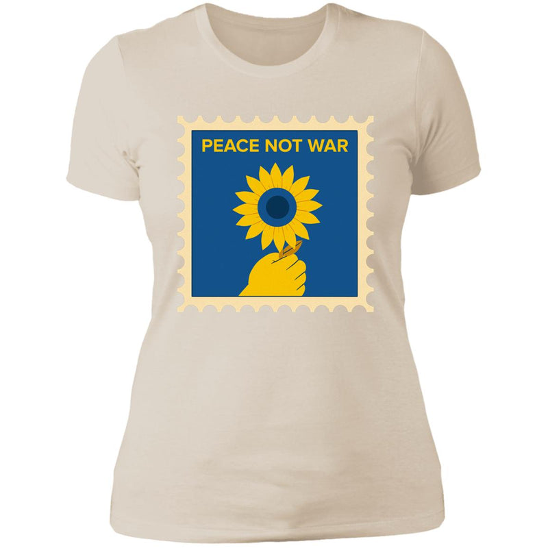 Peace On Ukraine Ladies T Shirt