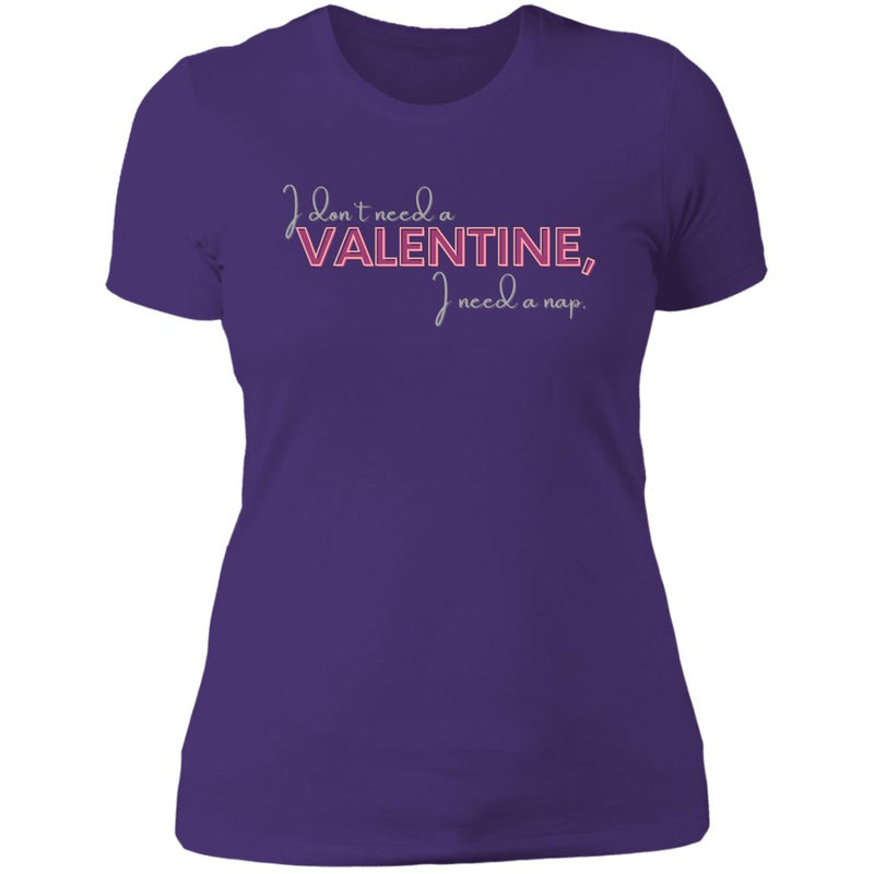 Funny Valentine Ladies T Shirt