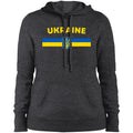 Supporting Ukraine Ladies Hoodie