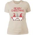 Cute Gnomes Christmas Ladies T-Shirt
